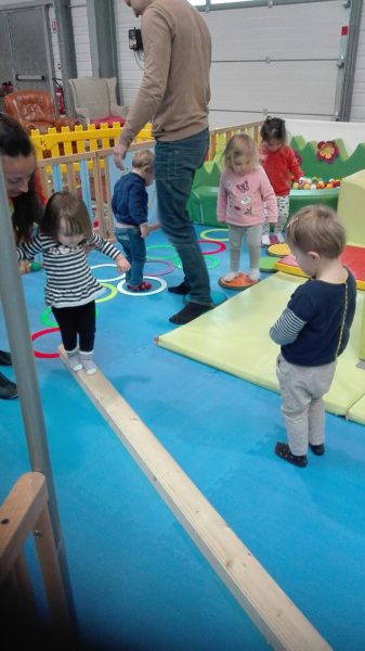 Séance de Baby Gym les samedis matins chez Grenadine et Craonnade