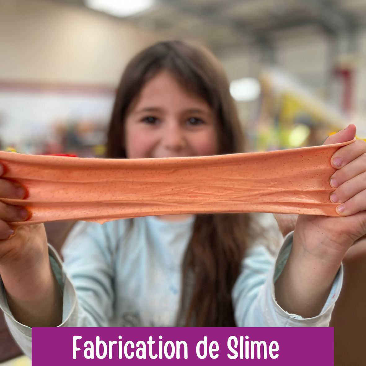 Atelier de fabrication de slime