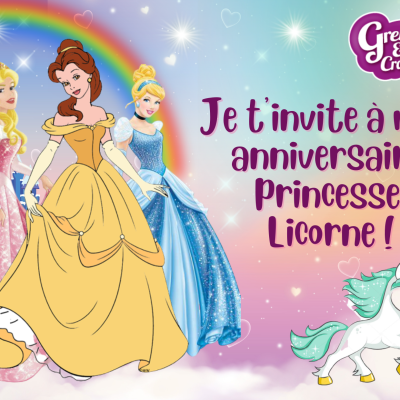 carton d'invitation anniversaire