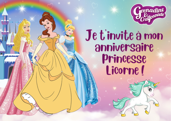 carton d'invitation anniversaire